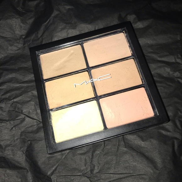 mac concealer palette light